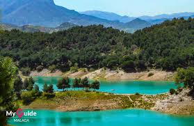 Emerald Lakes El Chorro by the Caminito del Rey