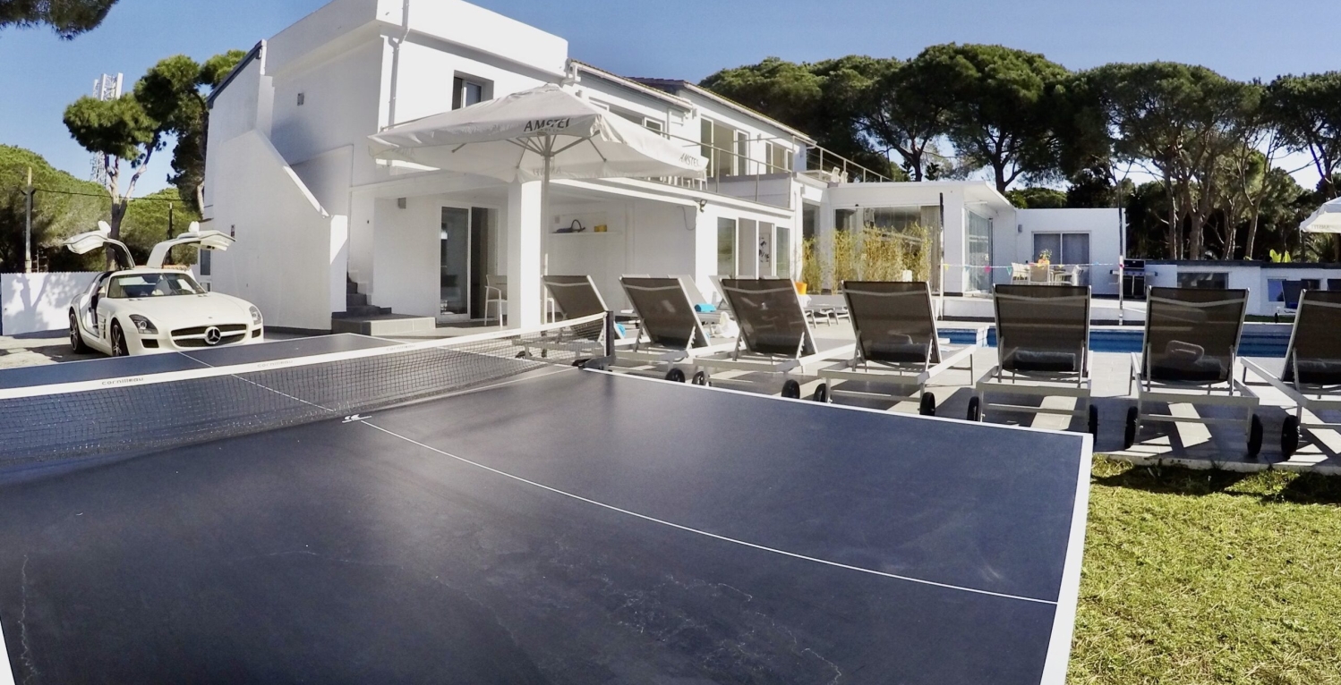 Villa Domino Marbella sleeps 22 – table tennis