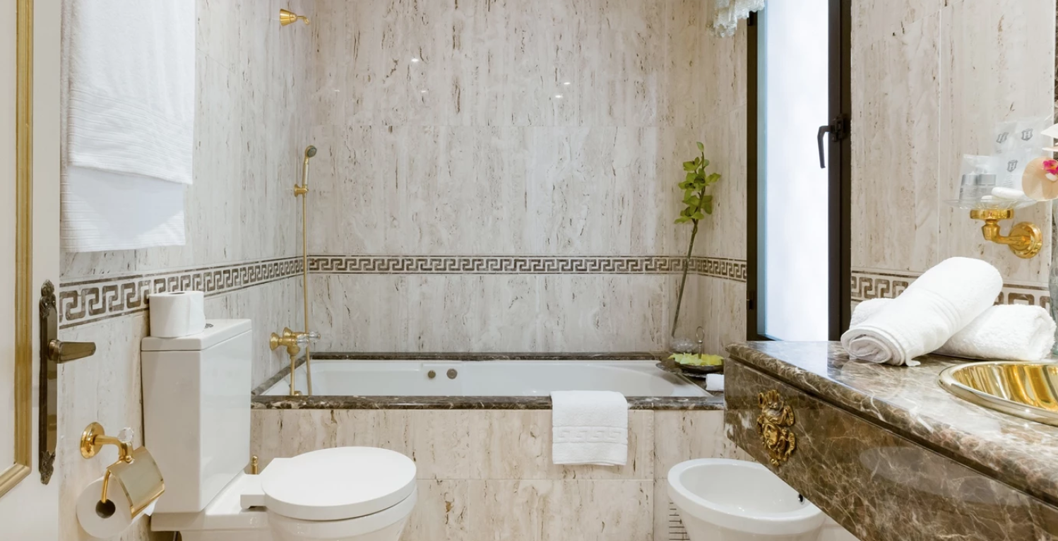 Villa Exce italian bathrooms