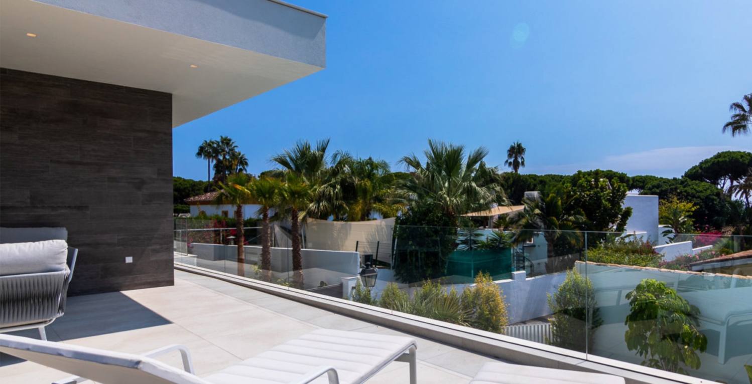 Villa G Marbella sunbathing terrace