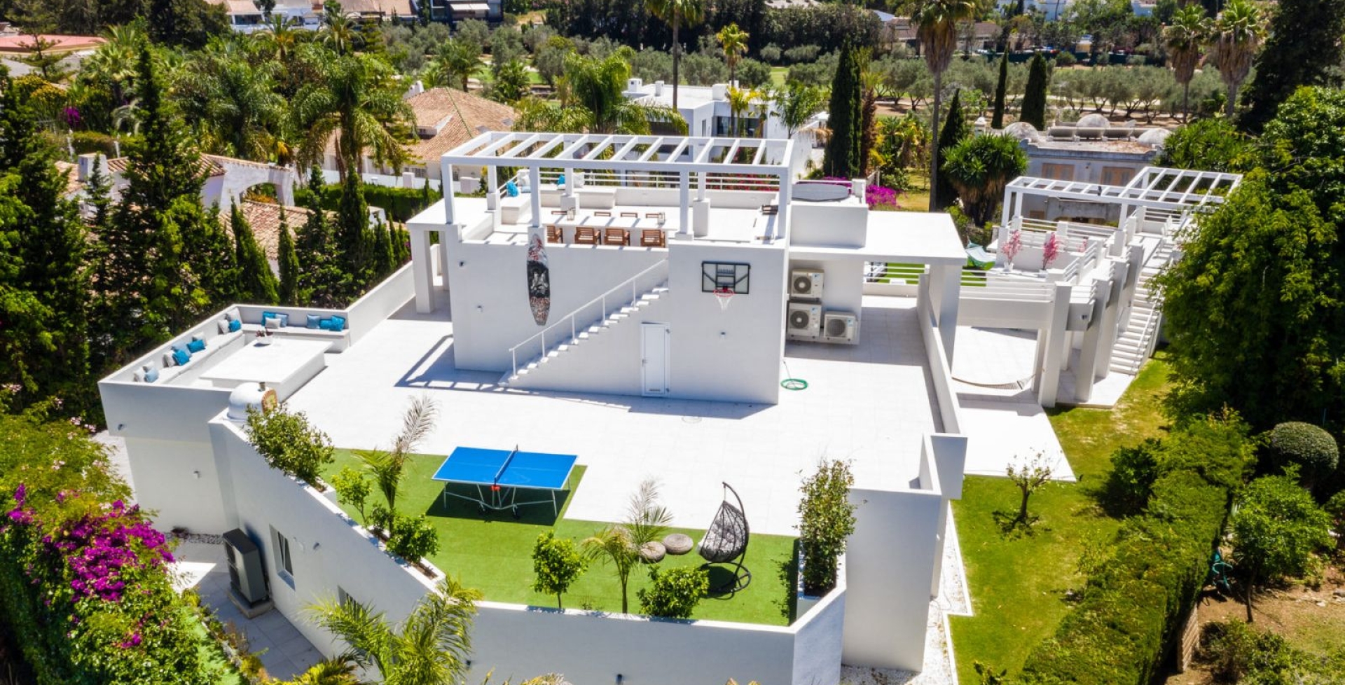 Villa Ede 6 bedroom Marbella-aerial