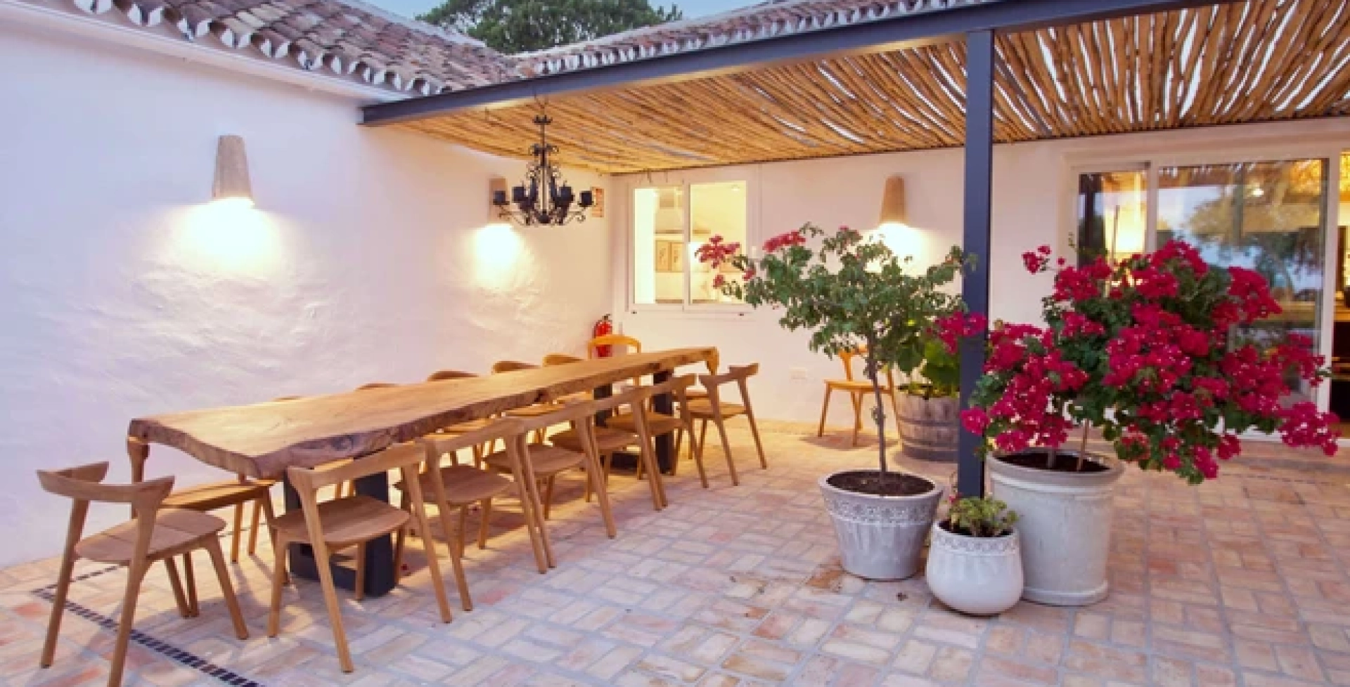 Casa Finqua 7 bed Mijas – outside dining