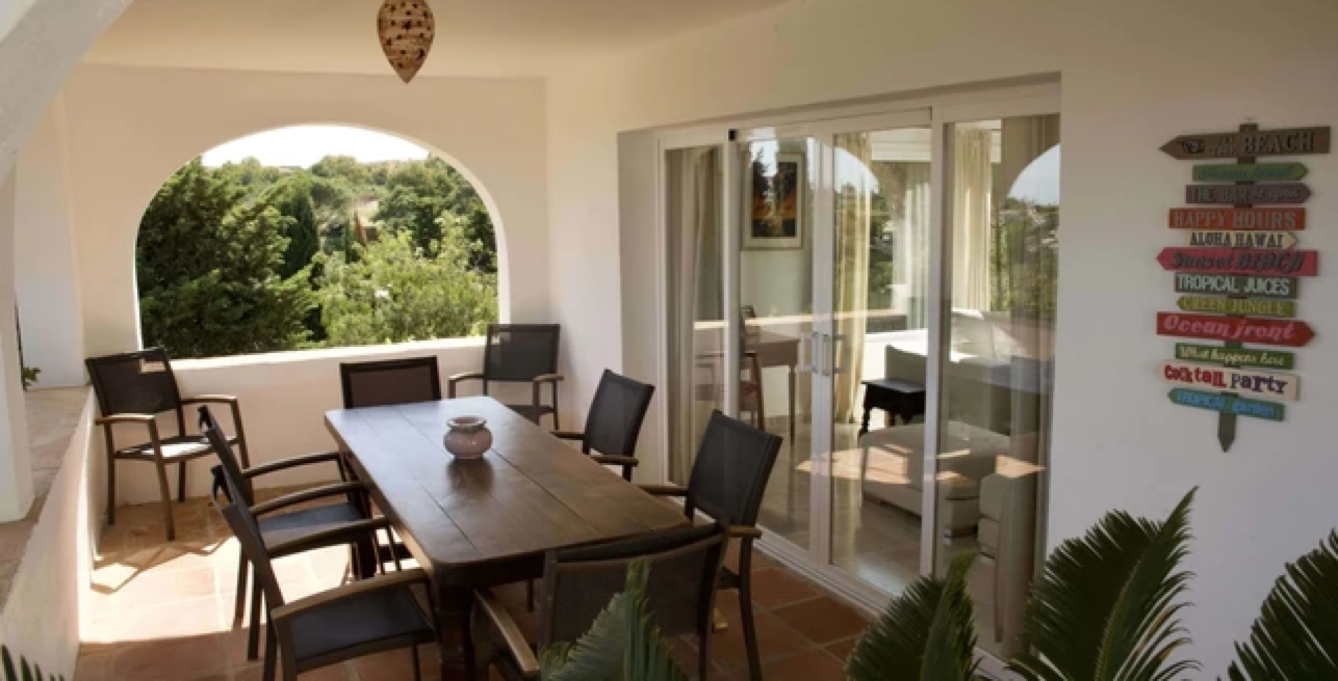 Villa Ciru 5 bed Mijas -terrace dining