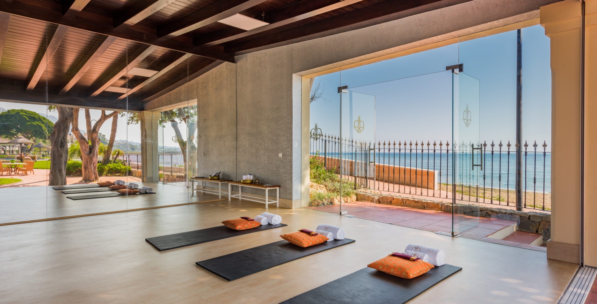 BeachfrontHotel-35 bedrooms-yoga-studio