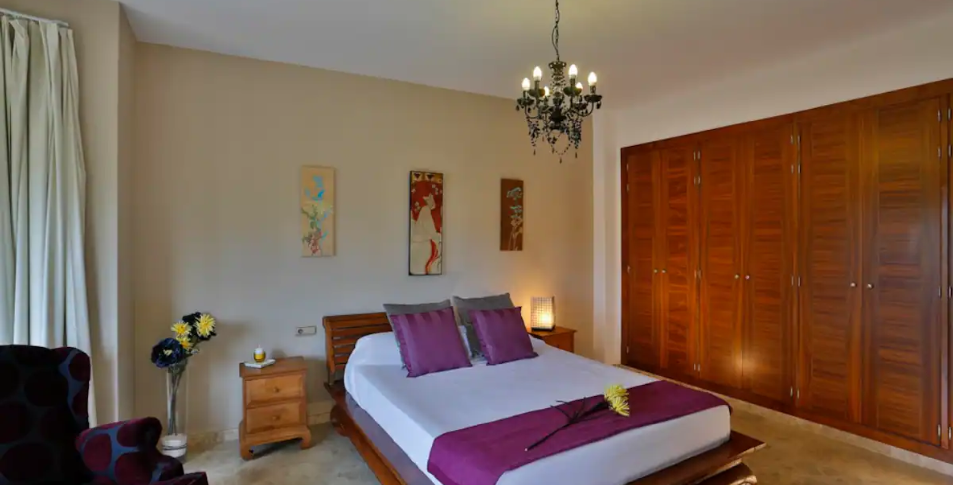 Marbella Mansion rental villa double room