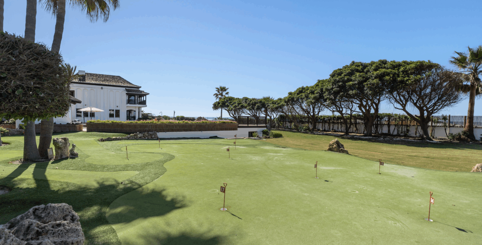 Villa Maji beachfront villa Marbella 18 hole golf