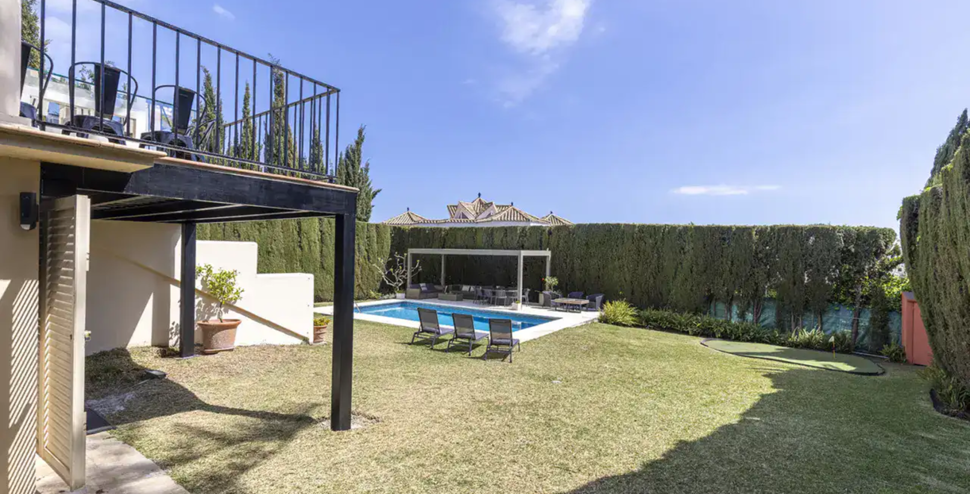 7 bedroom Villa Calle - garden - luxury villas Marbella
